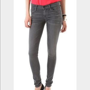 Citizens of Humanity Size 26 Grey Avedon Skinny Whiskered Jeans
